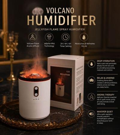volcano humidifier